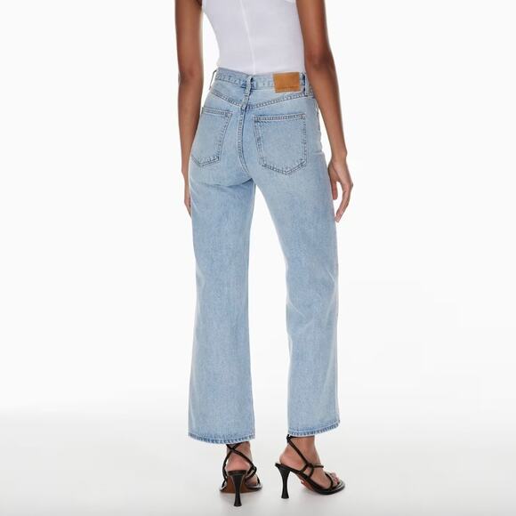 EUC Aritzia Denim Forum Farrah High Rise Wide Leg Jean - Picture 2 of 7